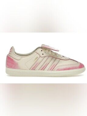 adidas Samba LT Distressed Pack ~ Cream White Shock Pink JR8830 | Women: 9 *NWOB